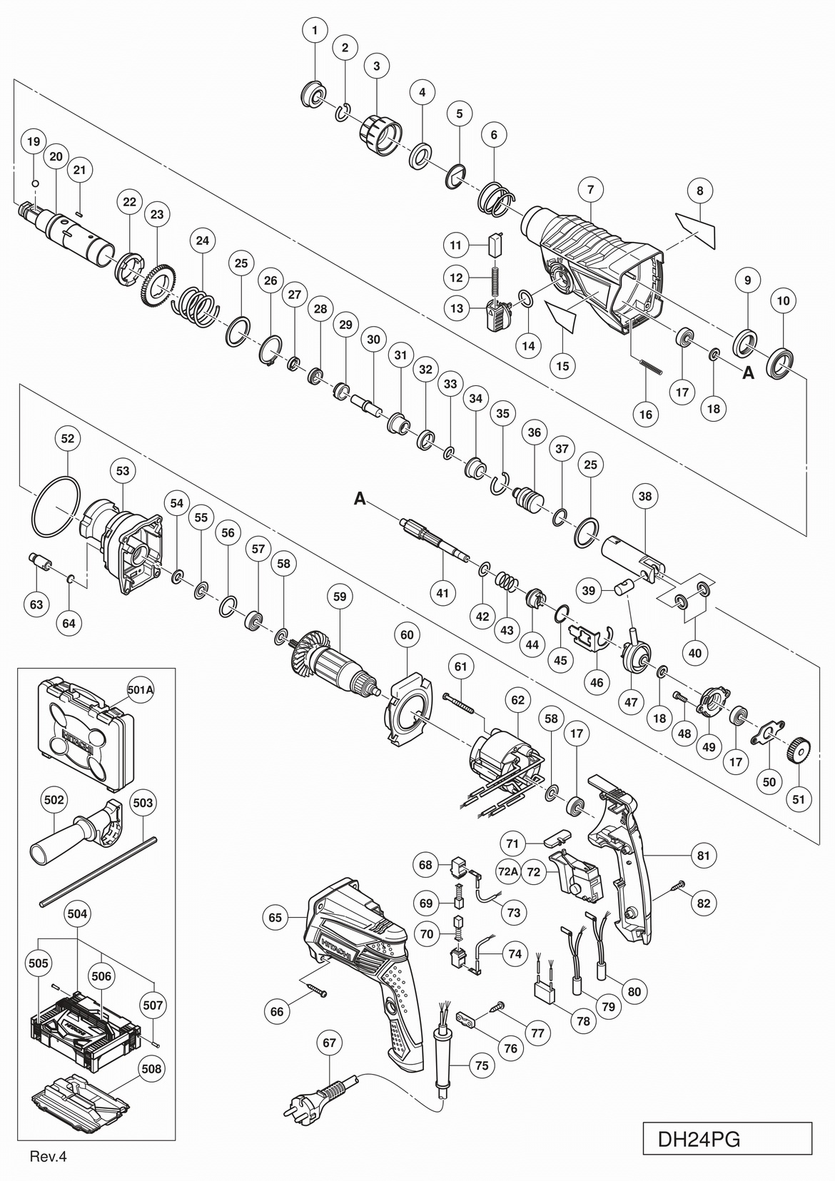 Схема hitachi dh24pc3