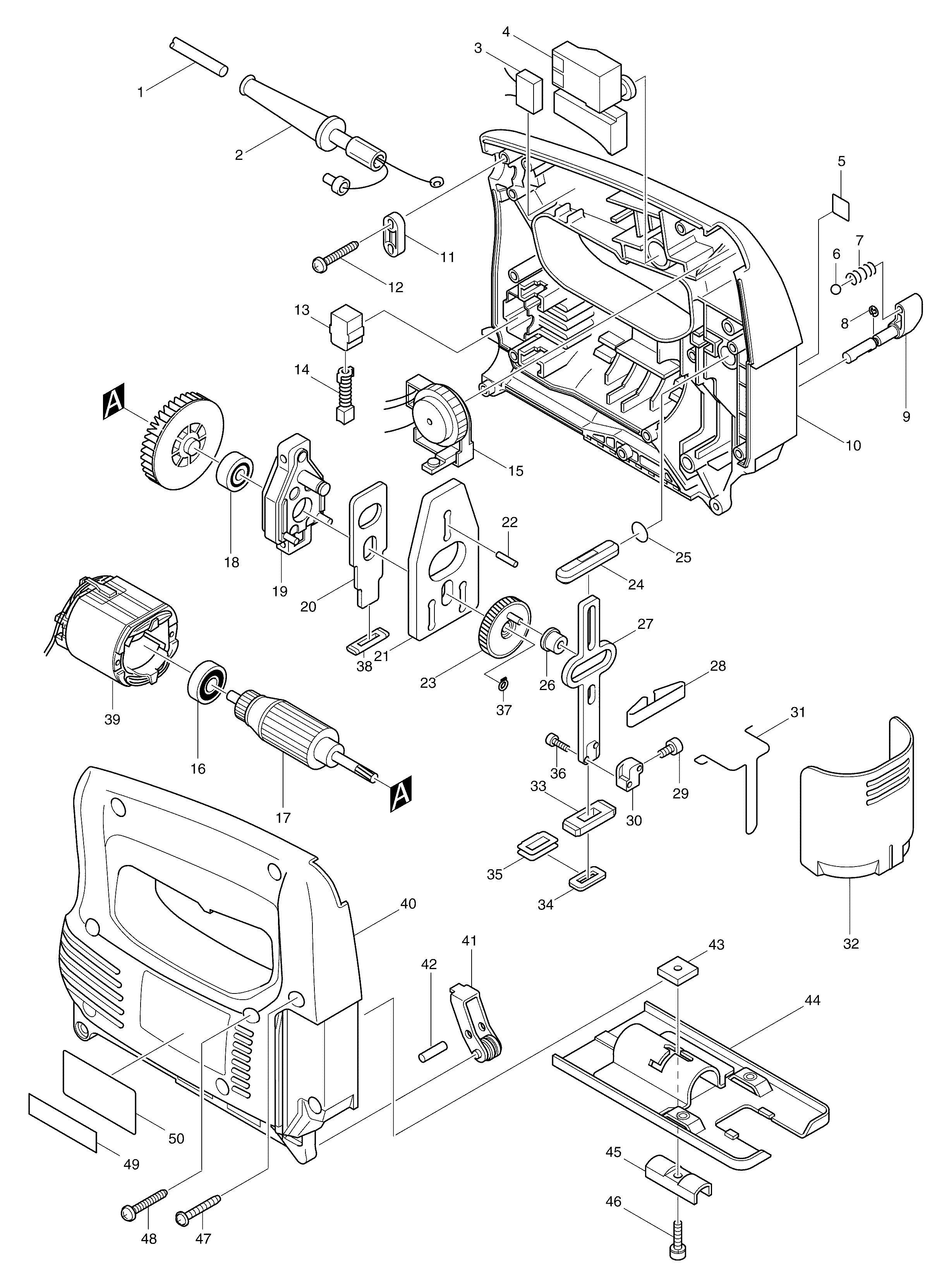 Запчасти для Makita 4329