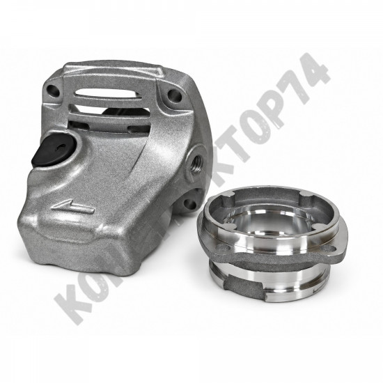 Корпус редуктора в сборе для УШМ Makita GA4030, GA4031, GA4530