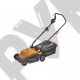 Газонокосилка электрическая CARVER LME-1132 01.024.00016 (1100 Вт, ширина 32 см, регулировка высоты, травосборник)