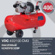 Компрессор FUBAG VDC 400/100 СМ3 29838185/614319561 (400л/мин, 100л, 8бар, 2.2кВт)