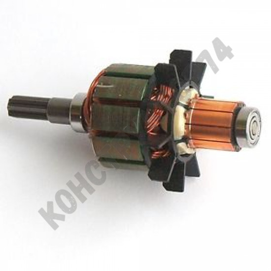 Ротор (якорь) Makita BTS130, DTS130 для шуруповерта (оригинал) 619168-7