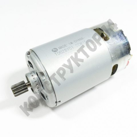 Двигатель (мотор) 7,2V Makita 6172D, DA390D для шуруповерта (оригинал) 629623-1