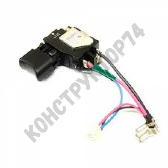 Выключатель (кнопка) Makita BTD130F, BTD140, BTS130, BTW250, BTW251 (TG553FSB-1) для шуруповерта, гайковерта (оригинал) 650564-0