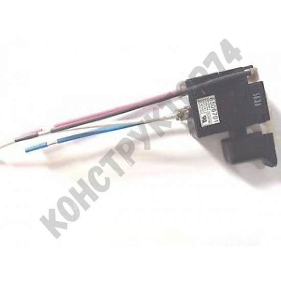 Выключатель (кнопка) Makita BFR440, BFS440, BFS450, DFR550, DFR750 (TG513SBA-2) для шуруповерта (оригинал) 650670-1