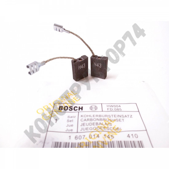 Щетки Bosch E64 для болгарки УШМ GWS20-230, GWS22-230, перфоратора GSH11, GBH11 (6х16х22 мм) (1607014171)