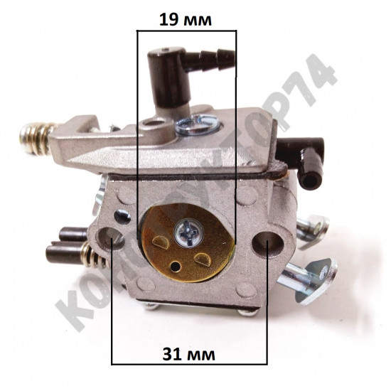 Карбюратор для бензопилы 45-52см3, Husqvarna 5200, Eurolux 5220, Husky 4500, Stihl MS362 (без подкачки)