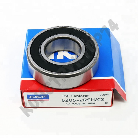 Подшипник 6205-2RS SKF размер (25x52x15)мм