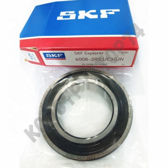 Подшипник 6008-2RS SKF размер (40x68x15)мм