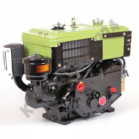 Двигатель SH180NDL 8 л.с. с электростартером, для тяжелых дизельных мотоблоков, мототракторов