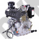 Двигатель F192FE, 12 л.с. - дизельный с электростартером, для мотоблока, мотокультиватора, мотопомпы, виброплиты и пр. (вылет коленвала - под шпонку Ø25 мм)
