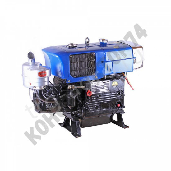 Двигатель ZH1105N 18 л.с. - дизельный с электростартером, для мототракторов