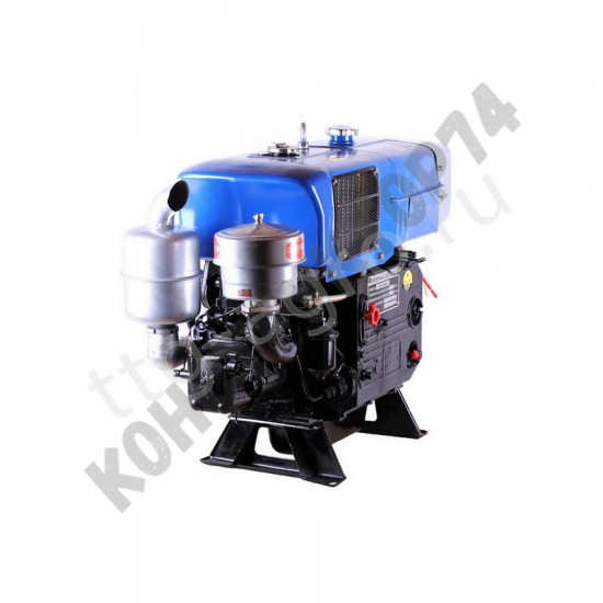 Двигатель ZH1105N 18 л.с. - дизельный с электростартером, для мототракторов