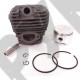 Поршневая группа для бензопилы 62см3 типа Carver RSG262, RSG62-20К D-48мм