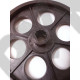 Шкив для бетоносмесителя / бетономешалки (d - 17 мм скос, D - 164 мм)