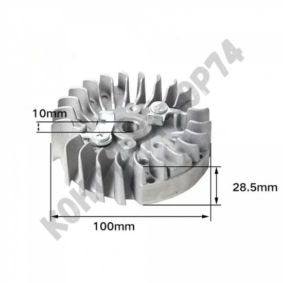 Маховик для бензопилы Husqvarna 5200, 5220, Stihl 362, 440 и др. (китайские бензопилы 45-52см3, цыганка)