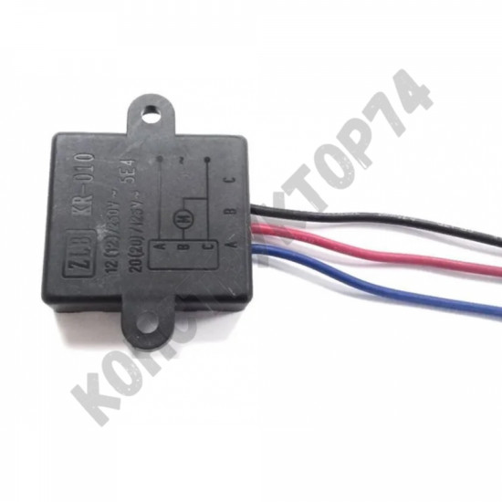 Плавный пуск / Блок электронный ZLB KR-010 12A для электроинструмента - болгарки (УШМ), перфоратора, электропилы и пр. (до 1,8 кВт)