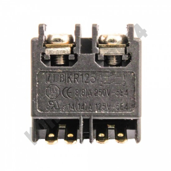Выключатель (кнопка) KR125 8(8)A для китайских болгарок (УШМ), Sparky