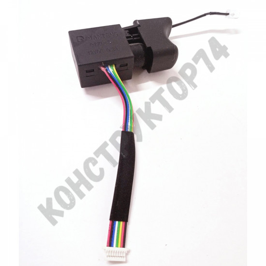 Выключатель / Кнопка QTZL-5 для бесщеточного шуруповерта, болгарки, гайковерта, пилы и пр. (42VDC, 0.2A)