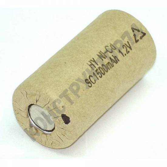 Аккумулятор Golden Dragon SC, Ni-Cd 1.2V 1500mAh