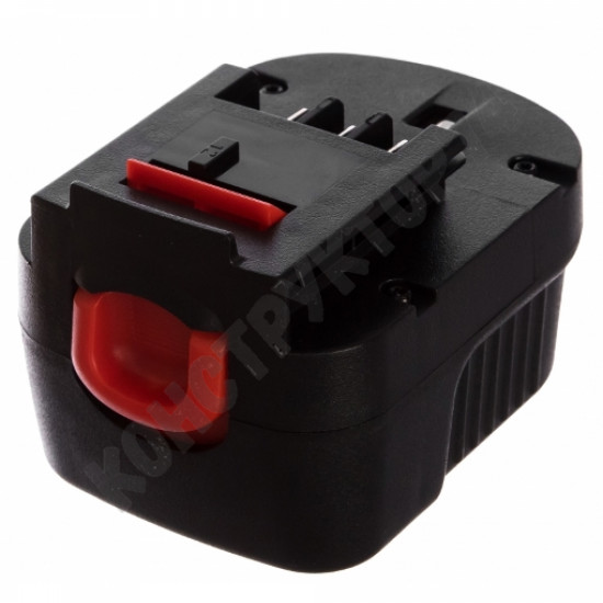 Аккумулятор для Black & Decker (p/n: A12, A12E, A12EX, A12-XJ, FS120B, FSB12, HPB12) 1.5Ah 12V