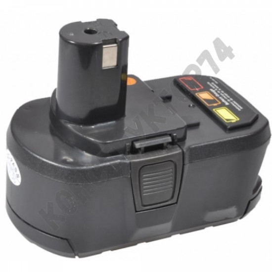 Аккумулятор для RYOBI (p/n: P104, P103, RB18L15), 4.0Ah 18V