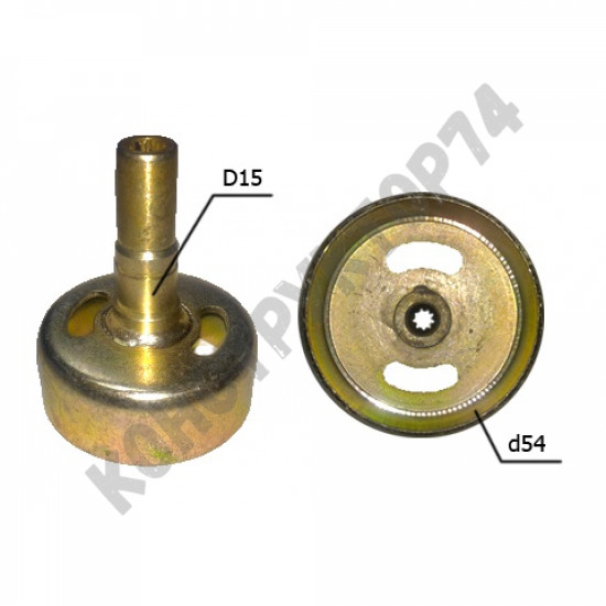 Чашка сцепления 9 зубов для бензокосы и триммера 26 см3 Huter, Sturm, Texas, Champion, Carver