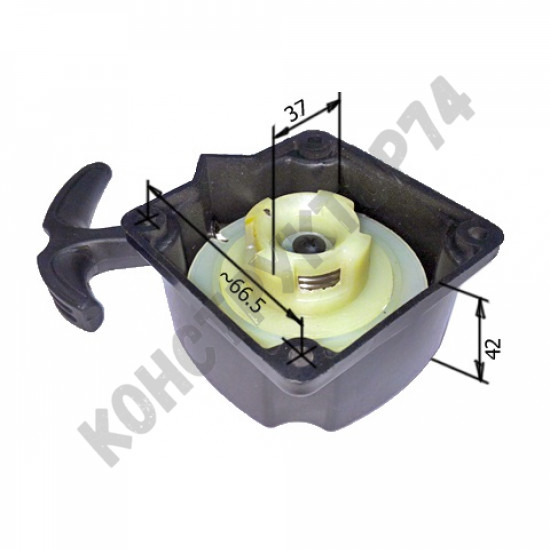 Стартер для мотокосы, бензокосы, мотобура Texas, Champion, Huter, Carver, Patriot, Prorab, Fubag и пр. (легкий старт, высота 42 мм)