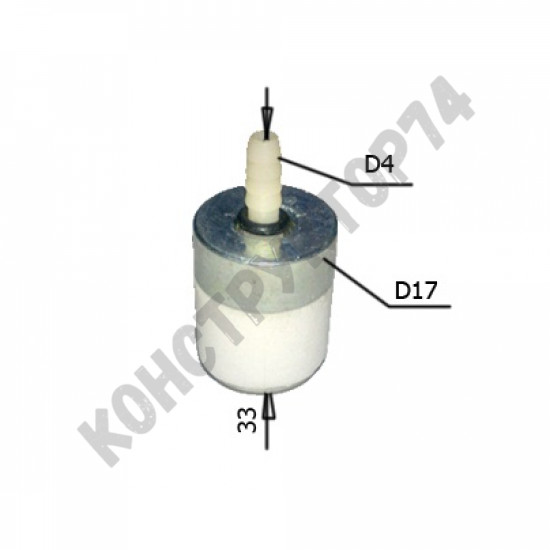 Фильтр топливный для бензокосы / бензопилы / триммера универсальный высокой очистки