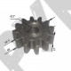 Шестерня бетономешалки 12 зубов, тип 3 (внутренний диаметр - 17мм; высота зуба - 21мм)