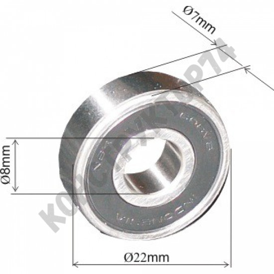 Шарикоподшипники Bosch GHO 15-82, GHO 31-82