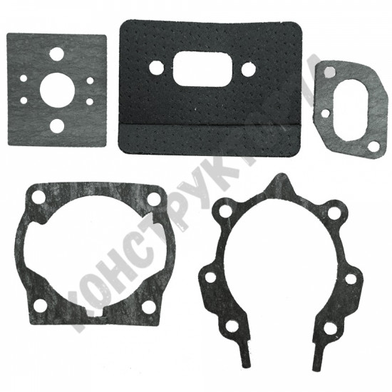 Набор прокладок бензотриммера, бензокосы Carver (Карвер) GBC-043, PBC-43, GBC-052, PBC-52