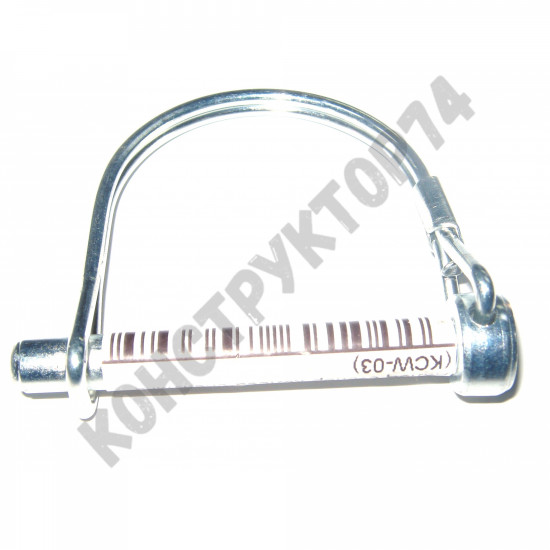Штифт крепления колеса снегоуборщика Carver ST-550, ST-650, ST-650EL (6х50мм) Штифт крепления колеса снегоуборщика Carver ST-550, ST-650, ST-650EL (6х50мм)