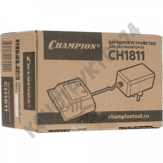 Зарядное устройство для аккумулятора CH1811 (18 В; 4 Ач; Li-ion; 0.17 кг; 25 Вт ) Champion CH1811