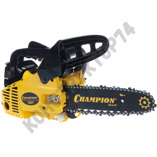 Бензопила однорукая CHAMPION 125T-10"-3/8-1,3-40Е