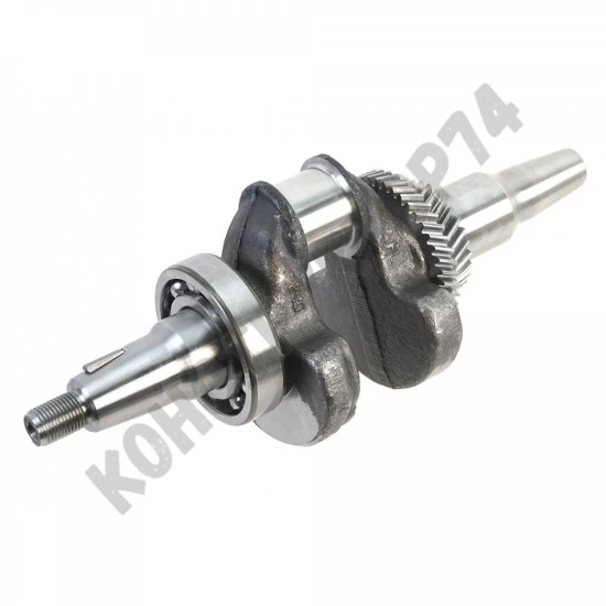 Коленвал 188F / 190F, 192F / G420F для генератора Huter, Carver, Champion, Honda GX340 - GX390, Loncin 11-17 Л.С. (конусный вал)