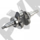 Коленвал 188F / 190F, 192F / G420F для генератора Huter, Carver, Champion, Honda GX340 - GX390, Loncin 11-17 Л.С. (конусный вал)