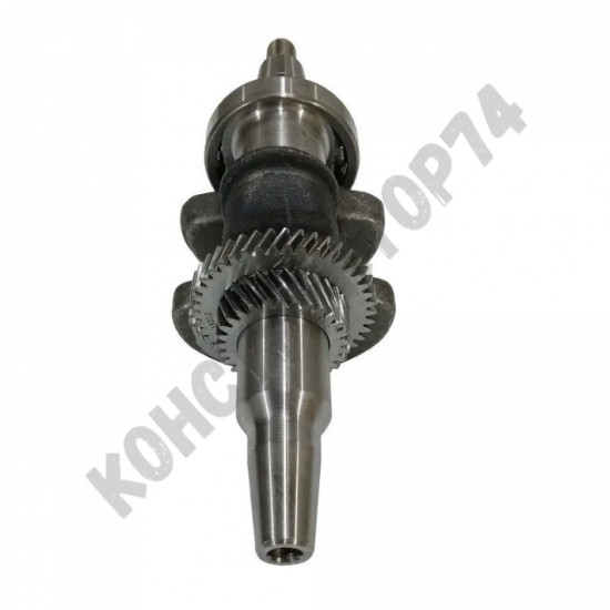 Коленвал 188F / 190F, 192F / G420F для генератора Huter, Carver, Champion, Honda GX340 - GX390, Loncin 11-17 Л.С. (конусный вал)