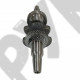 Коленвал 188F / 190F, 192F / G420F для генератора Huter, Carver, Champion, Honda GX340 - GX390, Loncin 11-17 Л.С. (конусный вал)