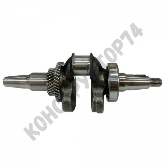 Коленвал 188F / 190F, 192F / G420F для генератора Huter, Carver, Champion, Honda GX340 - GX390, Loncin 11-17 Л.С. (конусный вал)