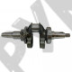 Коленвал 188F / 190F, 192F / G420F для генератора Huter, Carver, Champion, Honda GX340 - GX390, Loncin 11-17 Л.С. (конусный вал)