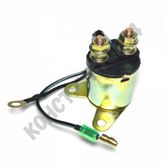 Реле электростартера Lifan 168F, 170F, Honda GX160, GX200 (для мотоблока / генератора / мотопомпы и пр.) Реле электростартера Lifan 168F, 170F, Honda GX160, GX200 (для мотоблока / генератора / мотопомпы и пр.)