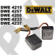 Щетки графитовые для болгарки УШМ DeWALT DWE4205, DWE4215 (N489059 / N421362) Размер - 6,3х12х14 мм