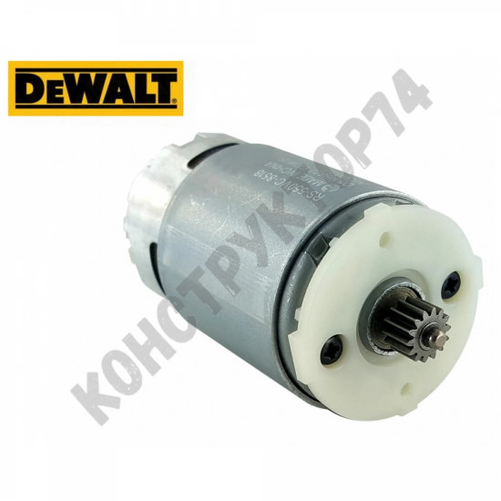 ДВИГАТЕЛЬ (МОТОР) 10.8V для шуруповерта Dewalt DCD700 (TYPE 4; TYPE 5), DCD710 (TYPE 1, до 2012.20)