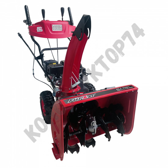 Снегоуборщик "FORZA" АС-F-700EV (7,0л.с. Двигатель "Forza", стартер: ручной/230V, с фарой, панель управления, скорость: 6/2, ковш: 620/510 мм, диаметр шнека: 300 мм, колесо: 13", ремень привода шнека: LB4L-885, ремень привода коле Снегоуборщик "FORZA" АС-F-700EV (7,0л.с. Двигатель "Forza", стартер: ручной/230V, с фарой, панель управления, скорость: 6/2, ковш: 620/510 мм, диаметр шнека: 300 мм, колесо: 13", ремень привода шнека: LB4L-885, ремень привода коле