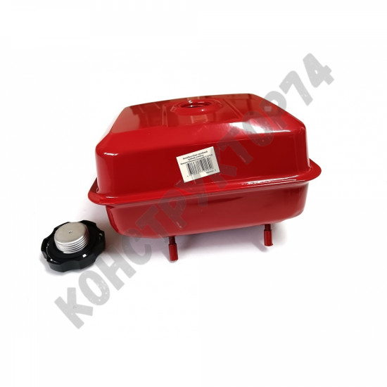 Бензобак (с резьбовой крышкой) для двигателя Lifan 188F, 190F 192F для виброплиты, мотоблока /  снегоуборщика 11-17 Л.С.