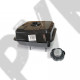 Бензобак для двигателя LIFAN 168F, 168F-2, 170F, HONDA GX160 в сборе с резьбовой пробкой, сеткой и с бензоотстойником (ЧЕРНЫЙ)