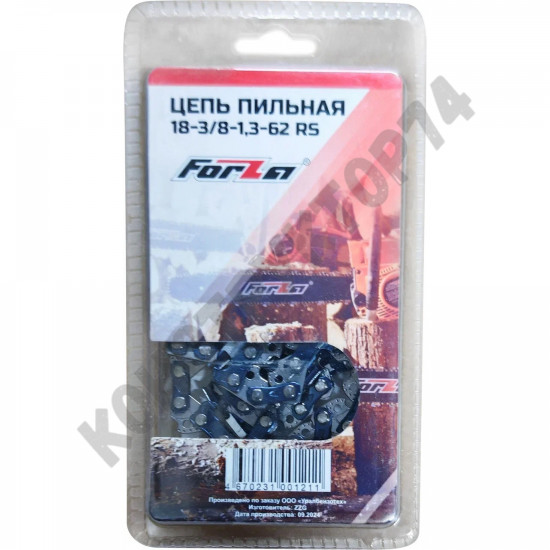 Цепь FORZA 18-3/8-1,3-62 RS Partner Цепь FORZA 18-3/8-1,3-62 RS Partner