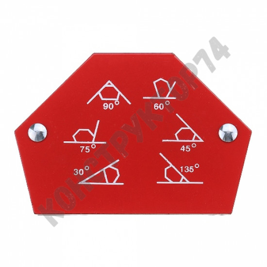 Магнитный угольник 75LBS для сварочных и слесарных работ (6 углов, 33 кг)