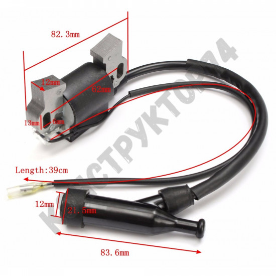 Катушка зажигания (магнето) для генератора с двигателем 173F, 177F, 182F, 188F, 190F, 192F